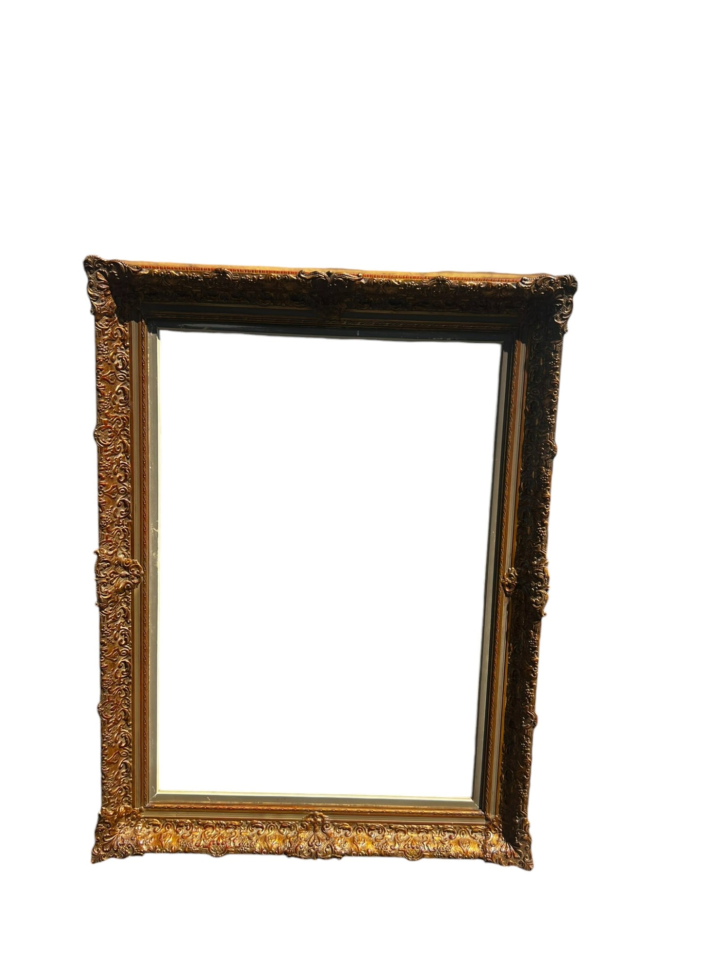 19th Century Antique French Gilt Wood Gold Leaf Frame (1 of 9)