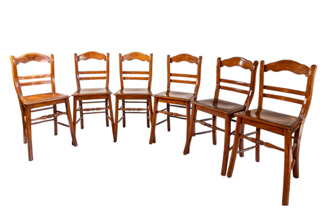 19th Century Antique European Rosewood Dining Room Chairs (1 of 6)