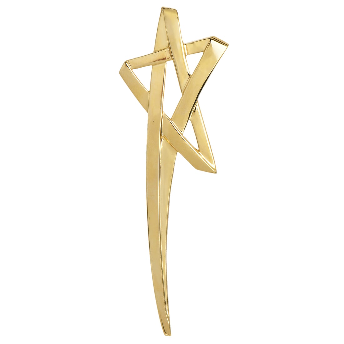 Tiffany & Co. and Paloma Picasso 18K Yellow Gold Shooting Star Pin (1 of 6)