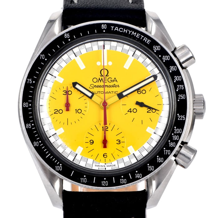 Omega Speedmaster Racing Schumacher 39mm Chronograph Watch 62.5 Grams (1 of 4)