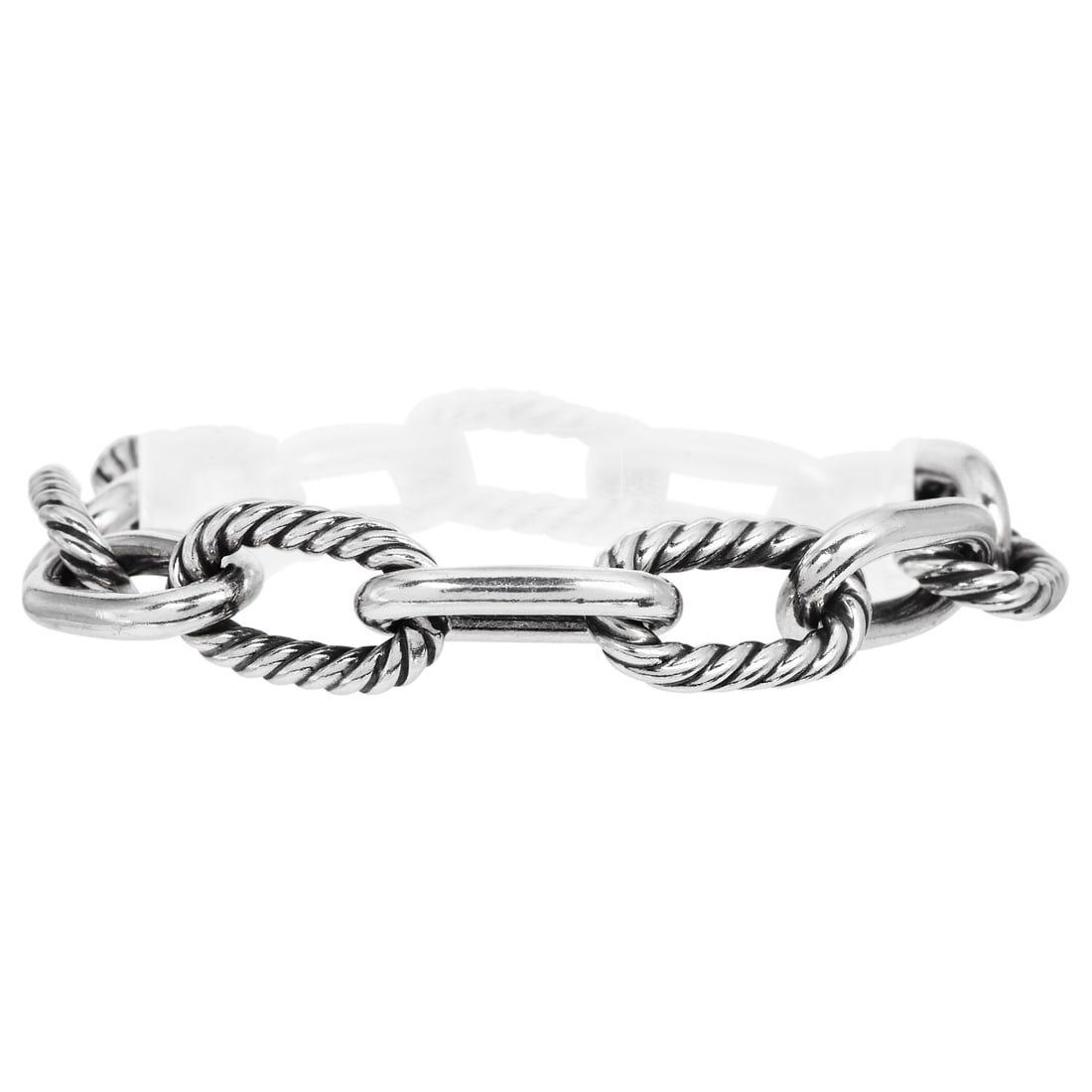 David Yurman Madison Chain Bracelet, Sterling Silver 37.5 Grams Retail $695 (1 of 5)