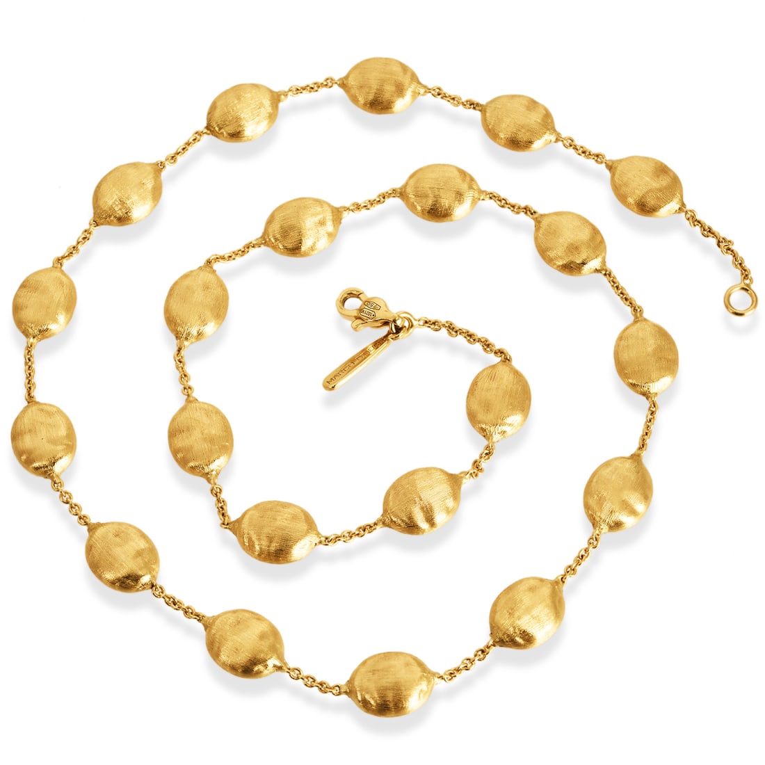 Marco Bicego 18K Yellow Gold Siviglia Necklace 16.9 Grams (1 of 5)