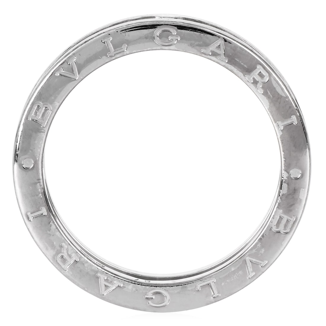 Bvlgari 18K White Gold B.Zero1 0.60ct Diamond Eternity Band Ring 8.8 Grams Retail $7,050 (1 of 4)
