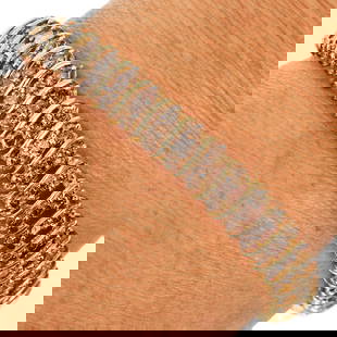 IGI 5.64ct Diamond 10K Yellow Gold 3 Row S Link Bracelet 16 Grams: IGI 5.64ct Diamond 10K Yellow Gold 3 Row S Link Bracelet Product Description: This bold and luxurious 3 row S link bracelet is expertly crafted i