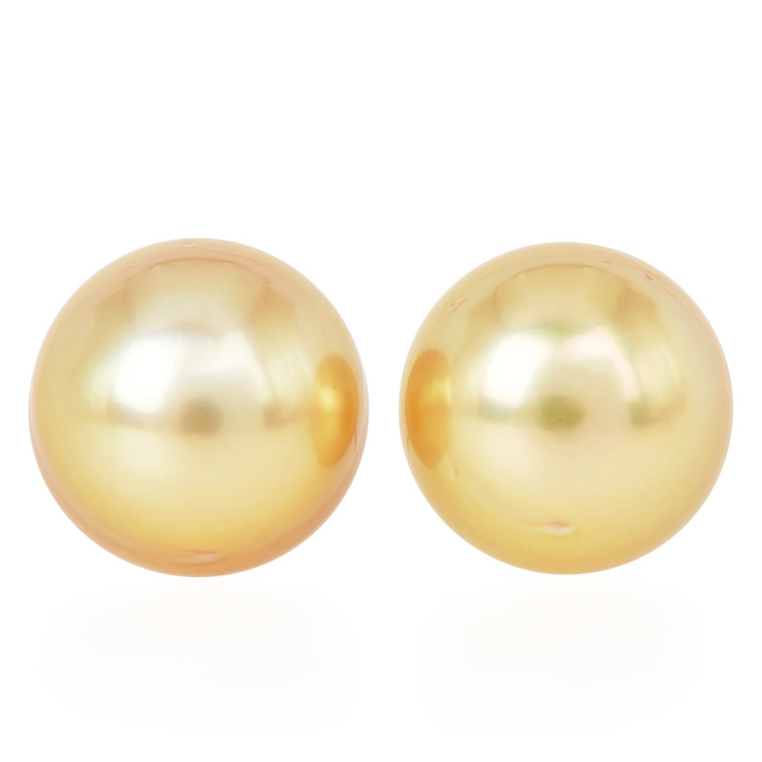 Golden South Sea 11mm Pearl Platinum Stud Earrings 3.8 Grams: Golden South Sea 11mm Pearl Platinum Stud Earrings Product Description: These elegant Golden South Sea Pearl Stud Earrings embody timeless sophistication a