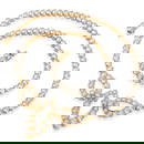 Van Cleef & Arpels VCA French 22.00ct Diamond 18K Yellow Gold Tennis Necklace