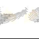 Gianmaria Buccellati 4.60ct Diamond Pearl 18K White Gold 10-Strand Necklace