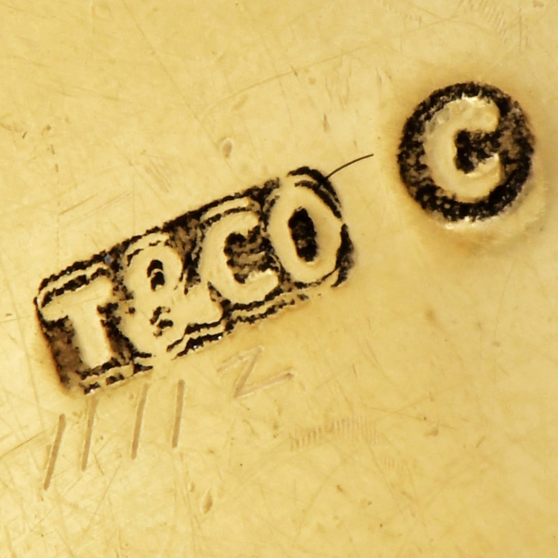 Vintage Tiffany & Co Lapis Onyx 18K Gold Bangle Bracelet 56.5 Grams - 4