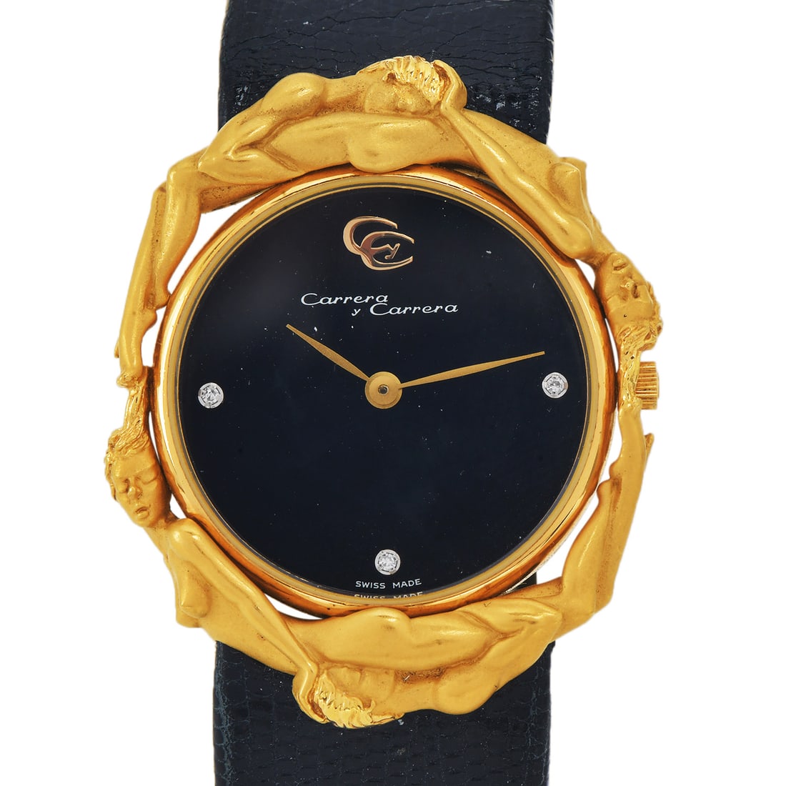 Carrera y Carrera Adam and Eve 18K Yellow Gold Watch (1 of 6)