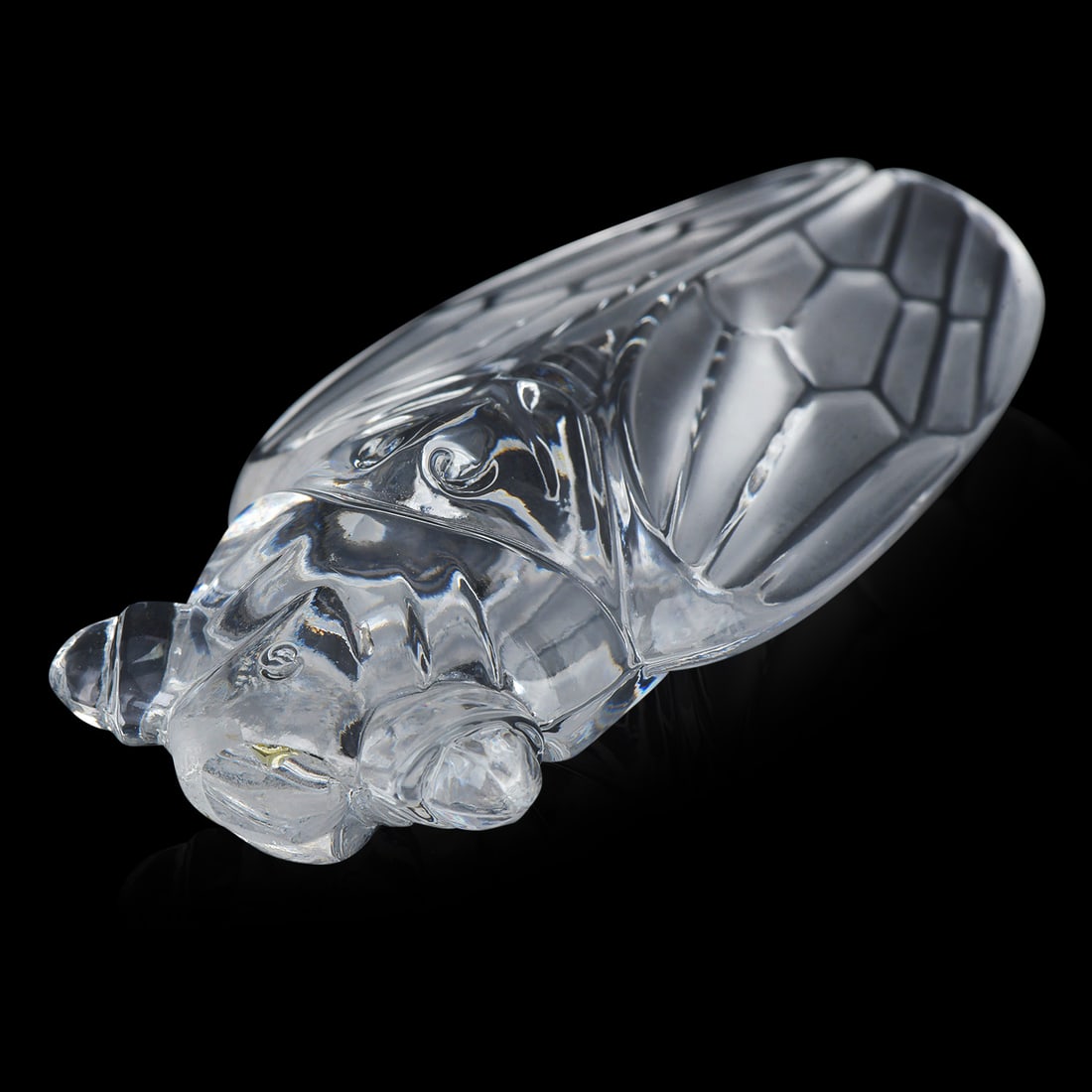 Stueben Glass Cicada With Original Box - 2