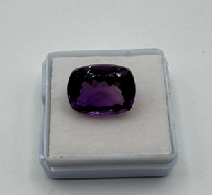 Amethyst Stone With Certificate Of Authenticity