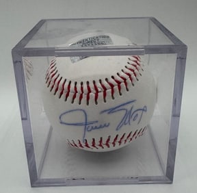 Willie Mays Signed Baseball With COA