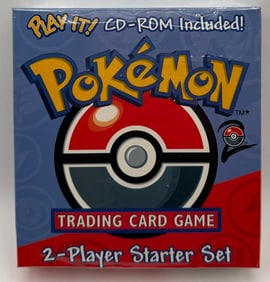 Factory Sealed 1999-2000 Pokemon 2 Player Starter Set W CD Room Theme Deck