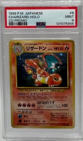 1999 Pokemon Charizard CD Promo Holo Card