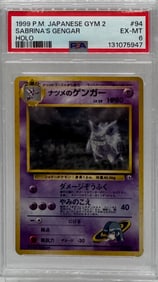 1999 Pokemon Sabrina Gengar Holo Card