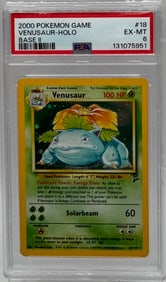 2000 Pokemon Venusaur Holo