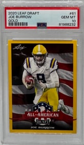 Joe Burrow Gold Rookie