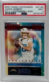Justin Herbert Rookie Ruby
