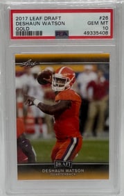 Deshaun Watson Gold Rookie