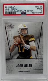 Josh Allen Draft Silver Rookie