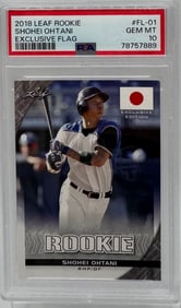 Shohei Ohtani Exclusive Flag Rookie