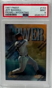 1997 Finest Jeff Bagwell Promo W Coating