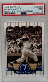 2007 Mickey Mantle A Life Of Baseball