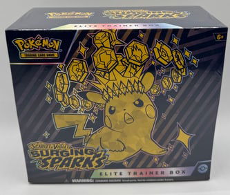 Pokemon Scarlet and Violet Surging Sparks Elite Trainer Box Factory Sealed