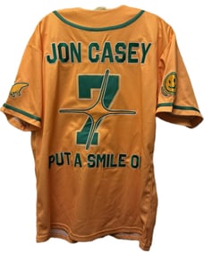Jon Casey Put Smile On Jersey