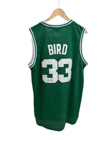 Larry Bird Autographed Signed Jersey Certificate Of Authenticity By Beckett