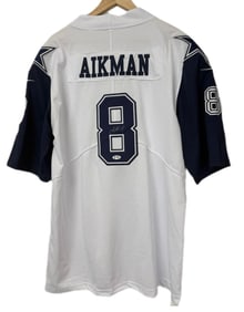 Troy Aikman Autographed Signed Jersey Certificate Of Authenticity By Beckett