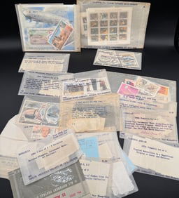 Big Lot Of Stamps Collections