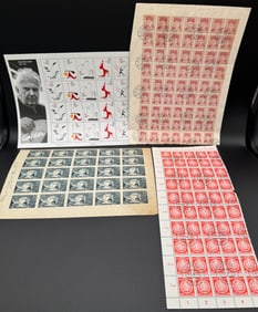 Asian, Horoscope & More Sheets Of Stamps Lot