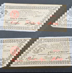 Philippines Currencies 2 pesos