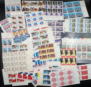 Stamps Lot Of US Supreme Court, Francis Of Asia, Dogs, Idaho, Montana & More