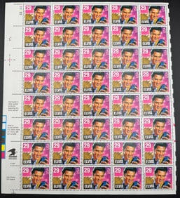 Stamps Sheets Lot Of Elvis Presley
