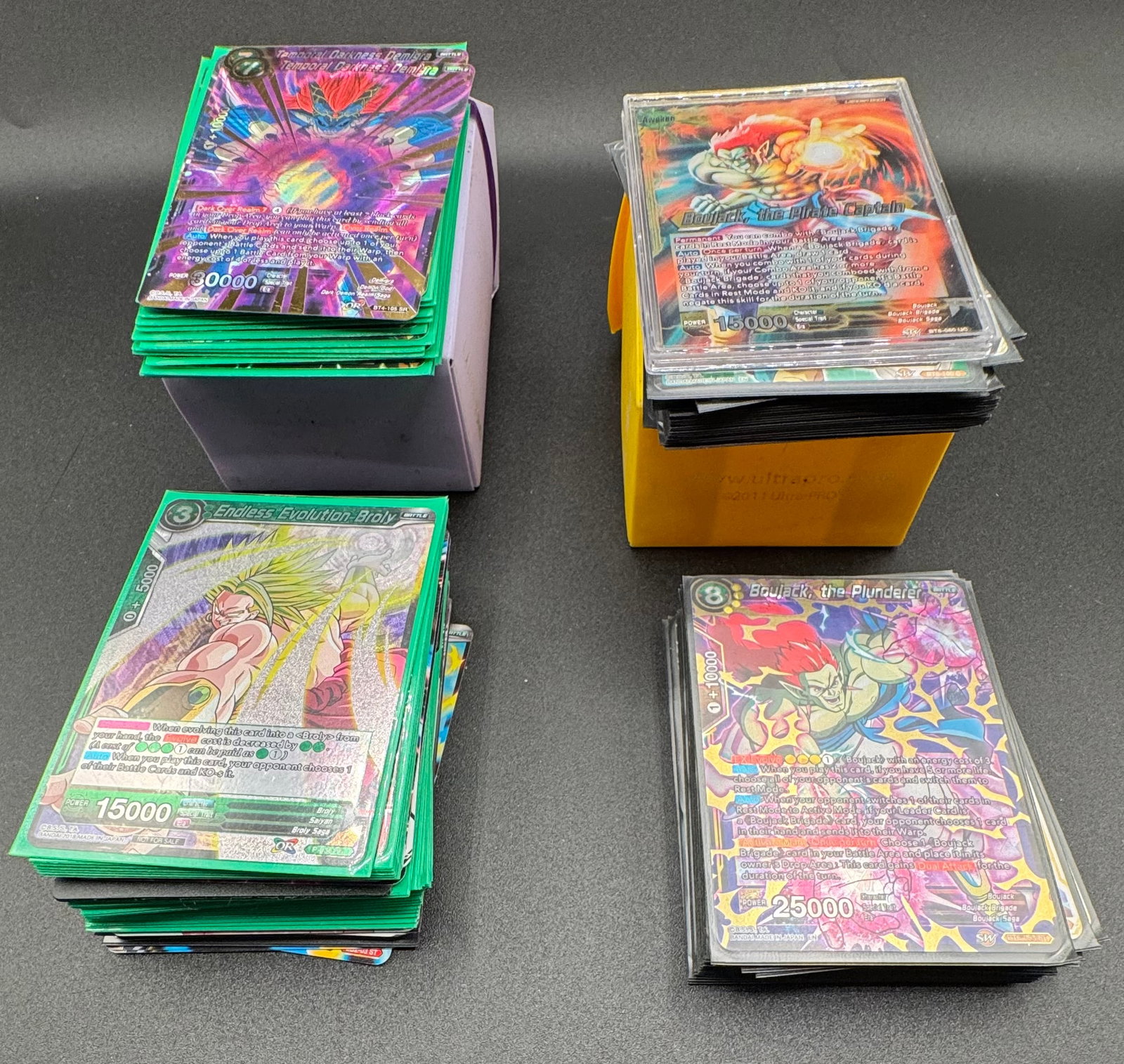 Dragon Ball Holo Cards & More Lot: Dragon Ball Holo Cards & And non Holo Dragon Ball Trading Cards Lot