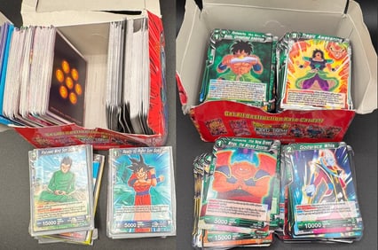 Dragon Ball Trading Cards Boxes