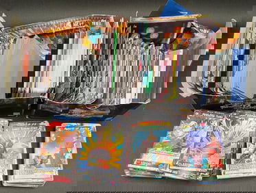 Boxes Of Dragon Ball Trading Cards