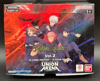 Union Arena Jujutsu Kaisen Box & Union Arena Trading Cards