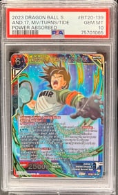 2023 Dragon Ball And 17 MV Turns Tide Card
