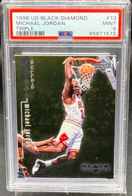 1998 Black Diamond Michael Jordan Triple /1500