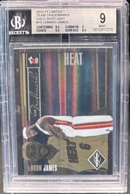 LeBron James Gold Spotlight Card /24
