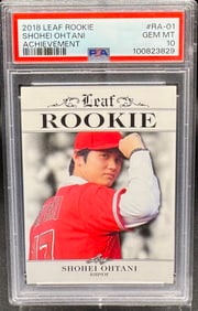Shohei Ohtani Rookie Achievement