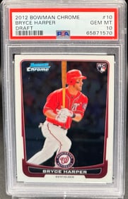 Bryce Harper Bowman Chrome Rookie