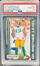 2019 Davante Adams On Another Level Card