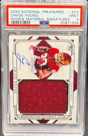 Chase Young Rookie Auto Patch Card