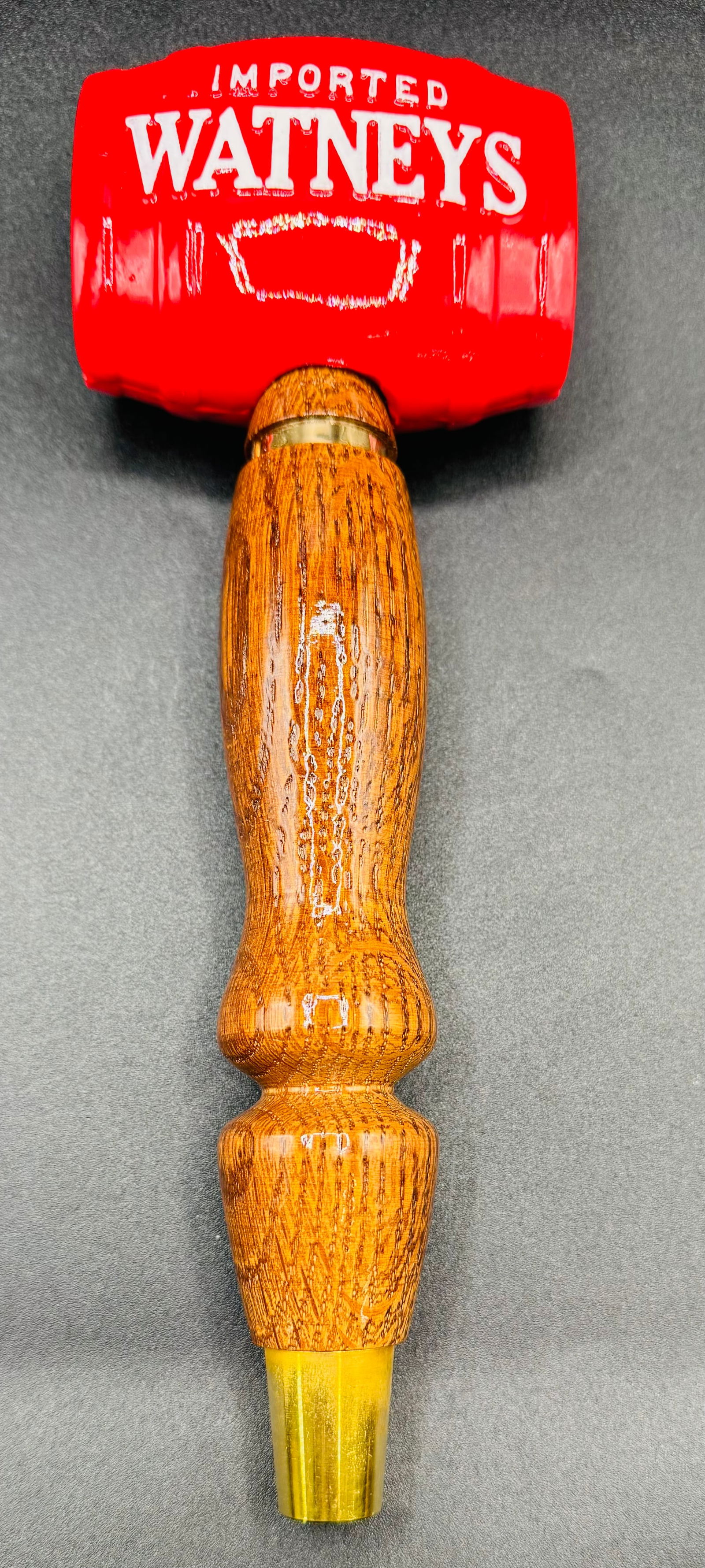 Imported Watneys Beer Tap Handle: Imported Watneys Beer Tap Handle. Approx size: 10 inches