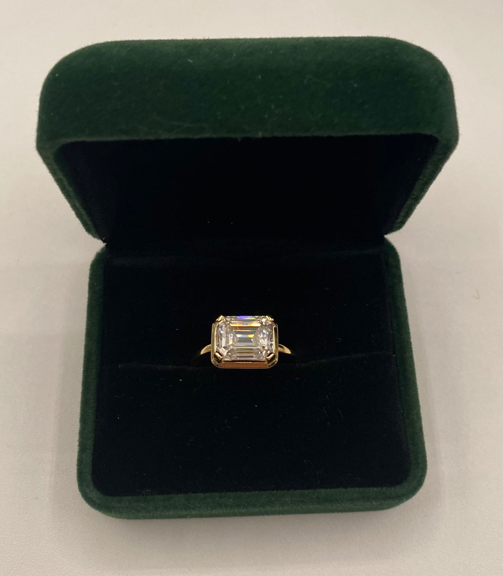 Emerald Cut VVS1 Ring (1 of 2)