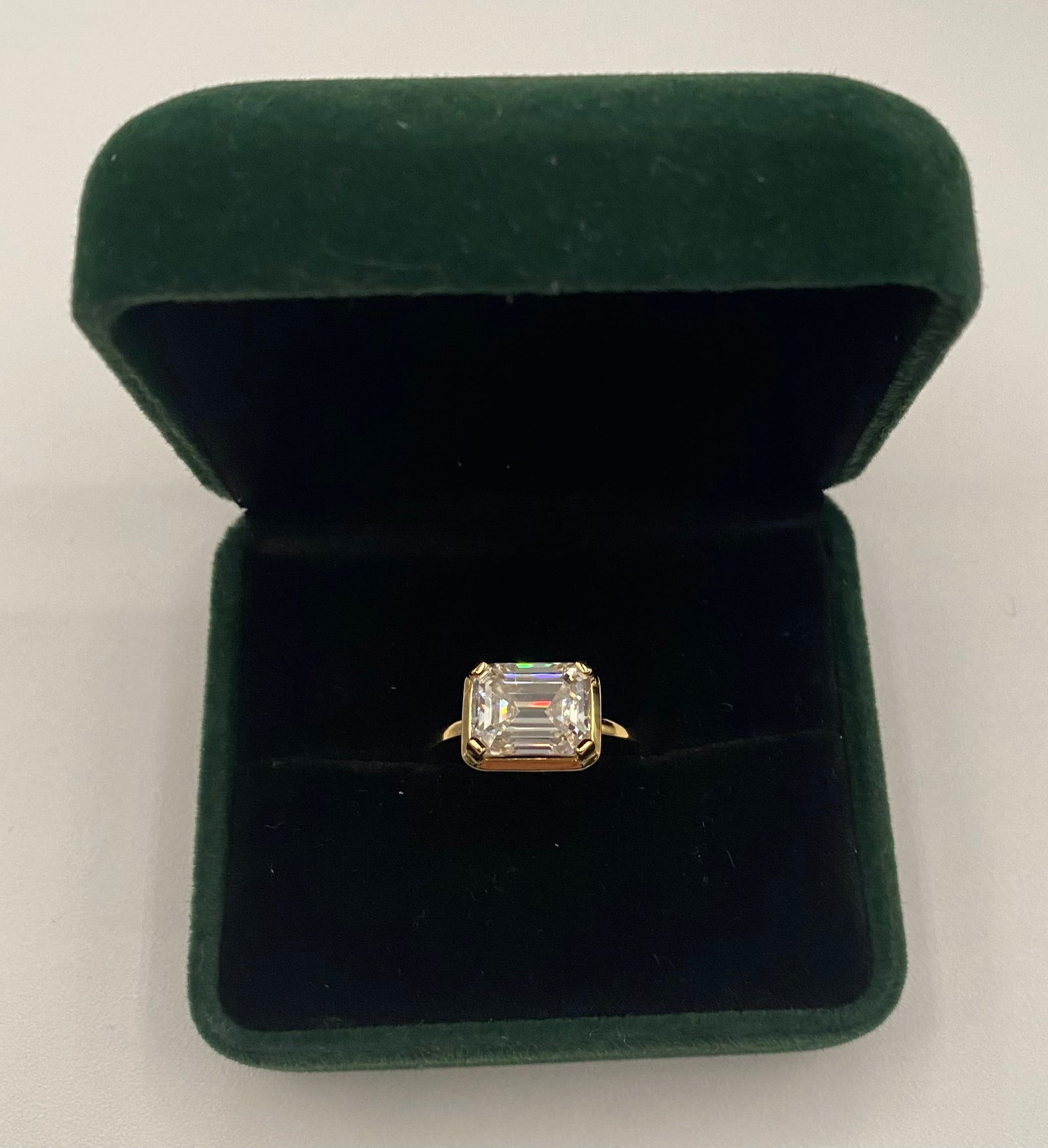 Emerald Cut VVS1 Ring - 2